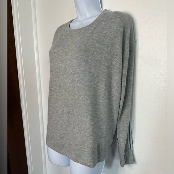 William Rast Size Small Sweater and Blouse Combo, Tie Detail, Crew Neck, Striped - Picture 3 of 10